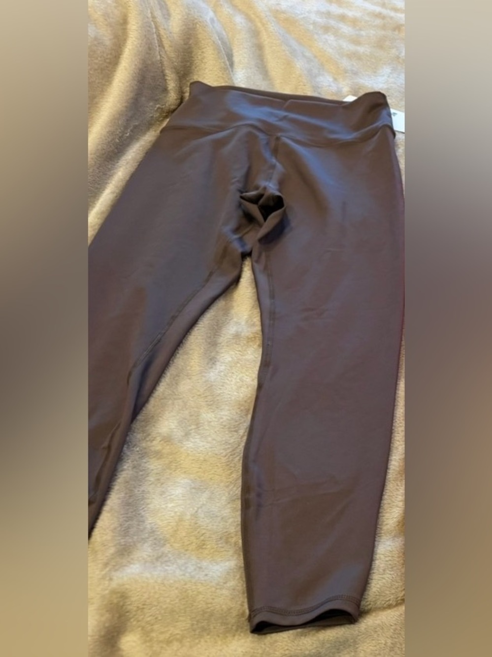 ALO Yoga Brown High-Rise Performance Leggings